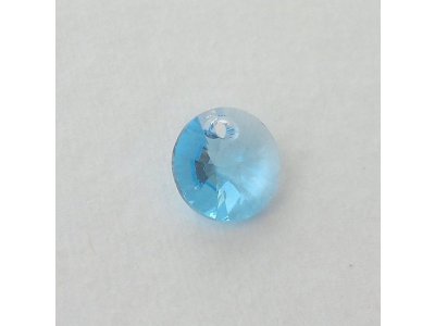 Přívěsek XILION 8 mm, Swarovski, aquamarine