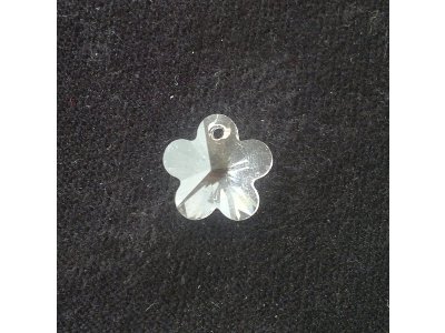 Přívěsek kytička Swarovski 12 mm, crystal