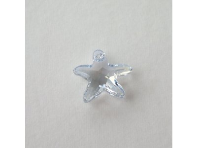 Přívěsek mořská hvězda Swarovski 16 mm,crystal blue shade