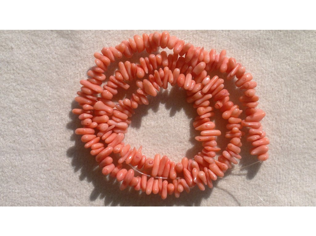 Korál růžový na váhu 1 mm