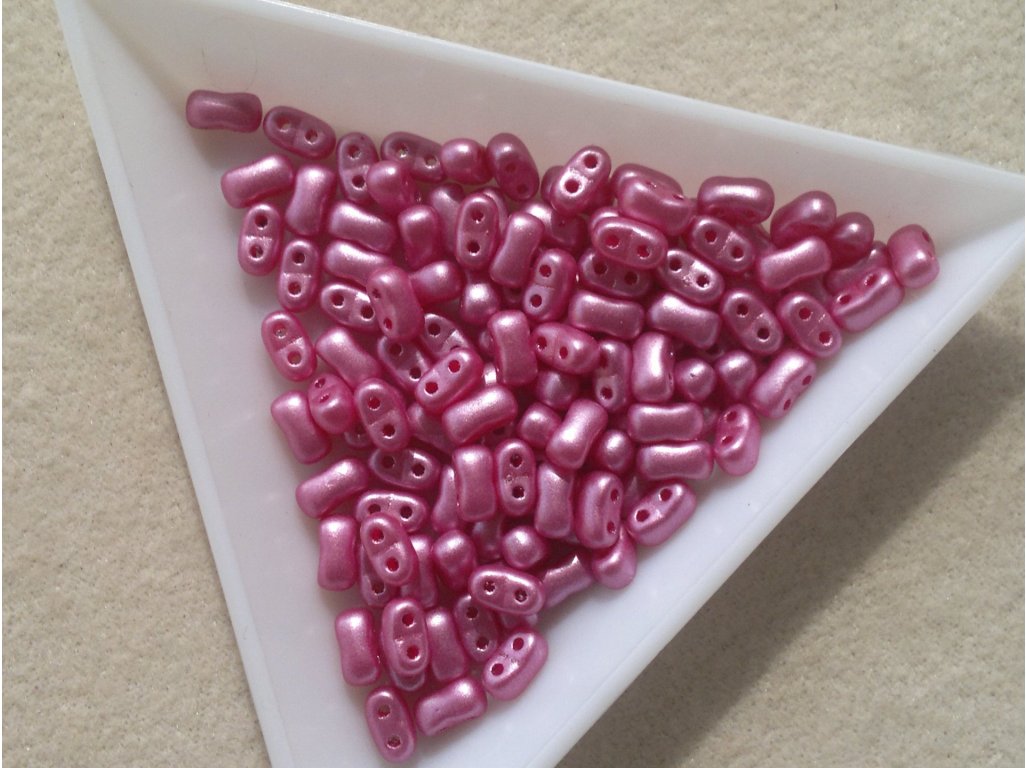 Bi-beads, růžový vosk