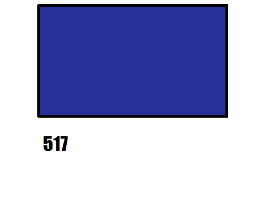 Barva na hedvábí, tmavě modrá - 517