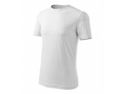Pánské tričko klasické - bílé M