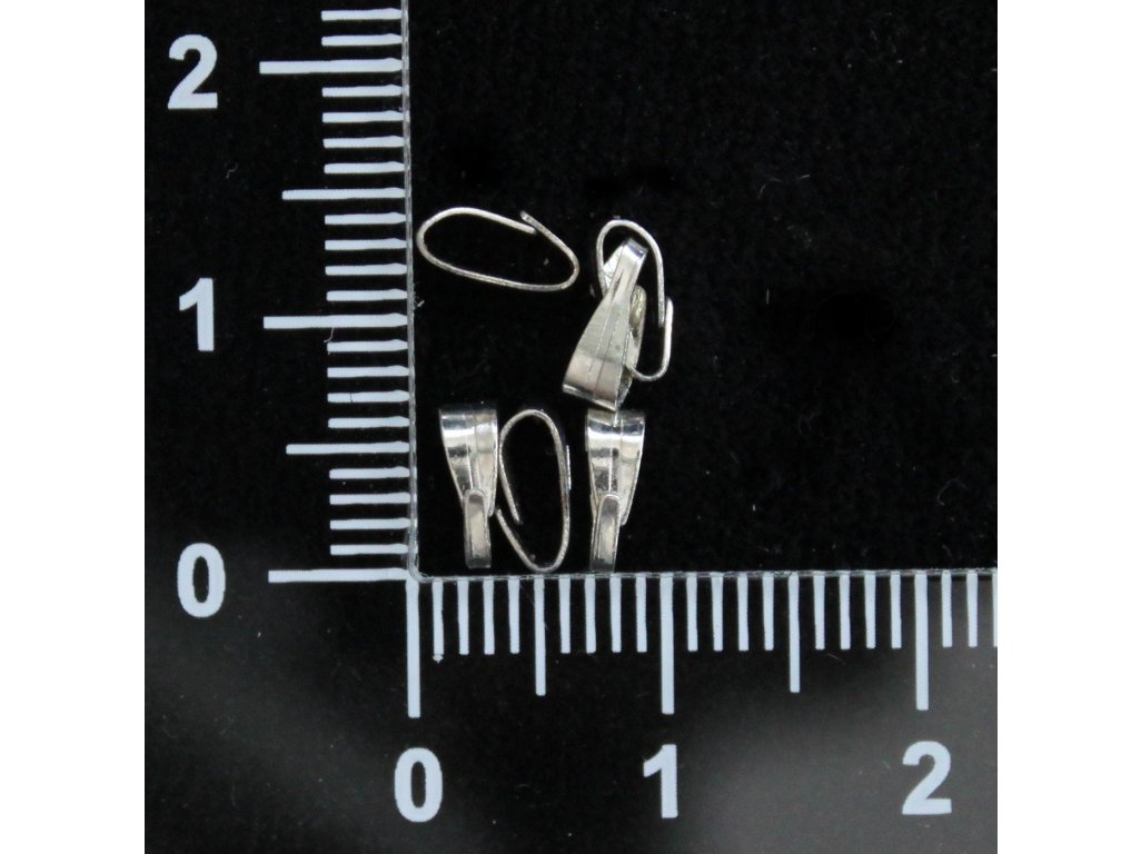 Očko 6,5 x 2,5 mm, platina kov platina