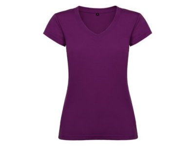 Tričko Viktoria, dámské - purpurová 100% bavlna