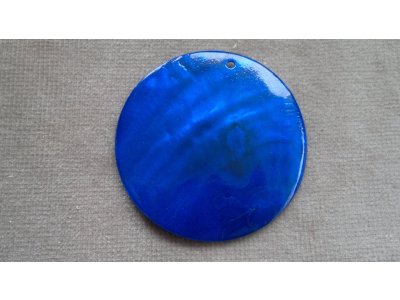 Silná perleť 50 mm - motiv 17 perleť 50 mm 1,5 mm modrá