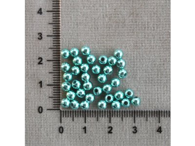 Kuličky tyrkysové 4 mm