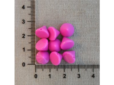 Spikes tm. růžová 10/8 růžová hrot - spikes plast 1,1 mm