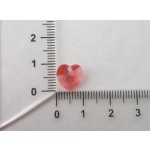 Přívěsek XILION srdce 10,3x10 mm, Swarovski, padparadscha