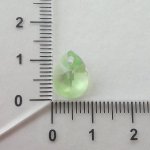 Přívěsek XILION, hruška mini 10 mm, Swarovski, peridot