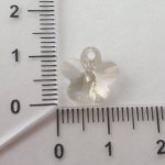Přívěsek kytička Swarovski 12 mm, light grey opal