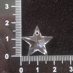 Přívěsek hvězda Swarovski 18 mm, crystal