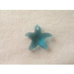 Přívěsek mořská hvězda Swarovski 16 mm, indicolite