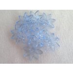 Plastová kytka, pr. 31 mm, modrá