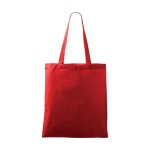 Taška plátěná 38x42cm - červená červená 100% bavlna