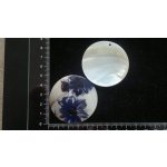 Silná perleť 50 mm - motiv 12 perleť 50 mm 1,5 mm bílá/modrošedá/černá