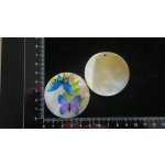 Silná perleť 50 mm - motiv 8 perleť 50 mm 1,2 mm bílá/modrá/zelená/černá/fialová