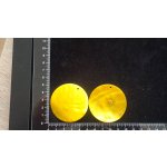 Silná perleť 50 mm- motiv 4 perleť 1,5 mm 50 mm žlutá