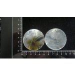 Slída 50 mm - motiv 19 perleť 1,2 mm bílá/žlutá/zelená 50 mm