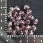 Fialové 6 mm fialová kulička sklo 6 mm 0,8 mm