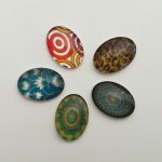 Kabošon 13x18 mm, více druhů