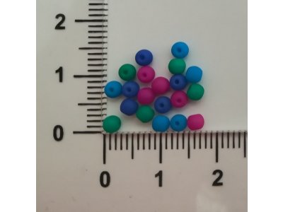 Neon KULIČKY 3 mm, více barev