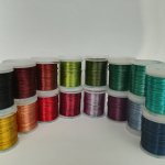 Měděný drát 0,8 mm, cca 8,5 m, více barev