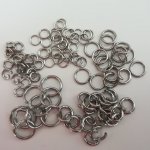 Spojovací kroužky, chirurgická ocel - více velikostí