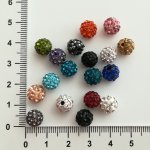 Shamballa 8 mm, více barev
