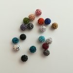 Shamballa 8 mm, více barev