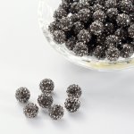 Shamballa 8 mm, více barev - diamantová, vlepovací