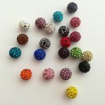 Shamballa 10 mm, více barev