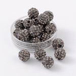 Shamballa 10 mm, více barev - diamantová, A