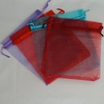 Pytlíček organzový 13x16 cm, více barev