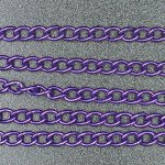 Barevný řetízek - fialová
