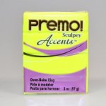 PREMO - fluorescent, yellow