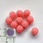 Cukrové korálky - růžová, 11mm