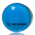 Barva textilní DECOLA - nebesky modrá