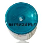Perleťové barvy textilní DECOLA - tyrkysová