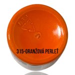 Perleťové barvy textilní DECOLA - oranžová