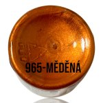 Metalická barva textilní DECOLA- měděná