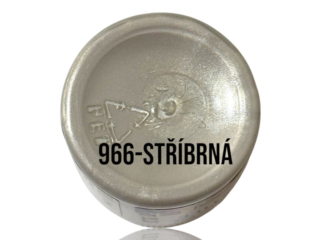 Metalická barva textilní DECOLA - stříbrná