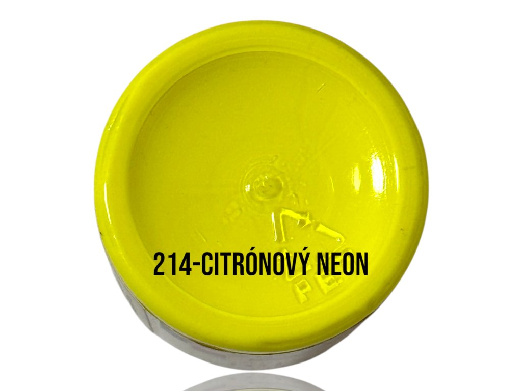 Fluorescenční barvy textilní DECOLA - citrónová