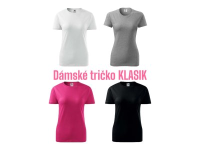 Tričko klasické dámské