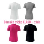 Tričko klasické dámské
