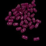 Bi-beads - fialová