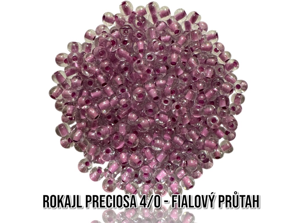 Rokajl PRECIOSA (4/0), fialový průtah