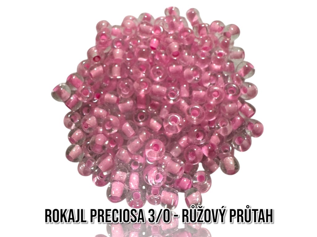 Rokajl PRECIOSA (3/0) - růžový průtah