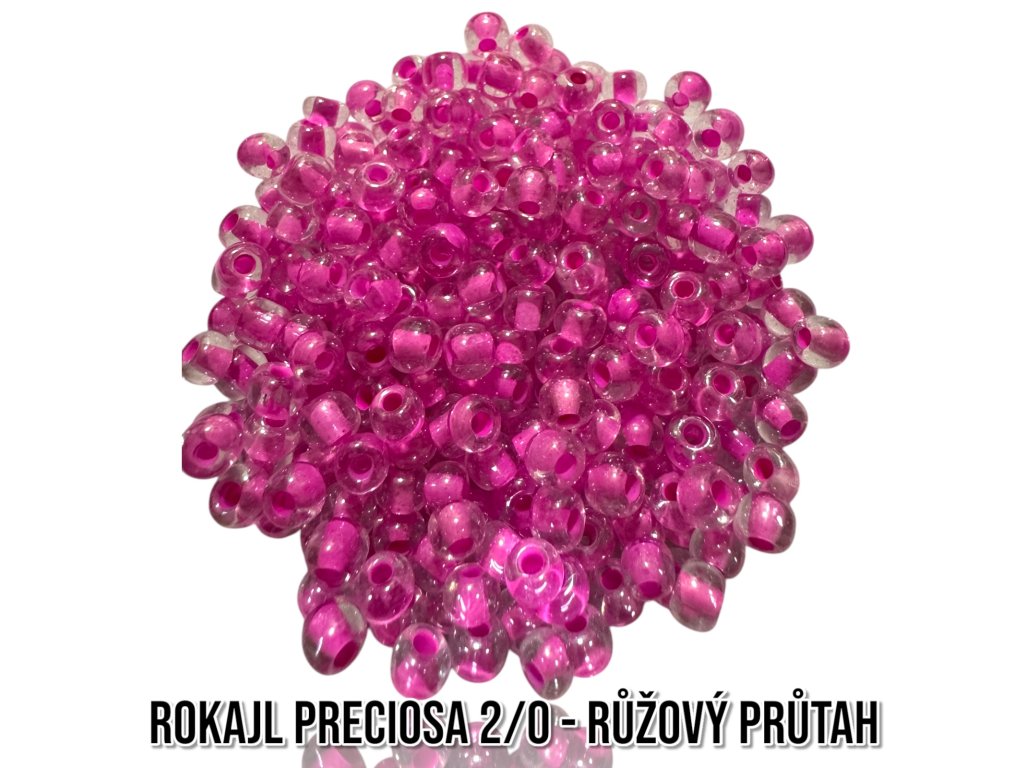 Rokajl PRECIOSA (2/0) - růžový průtah