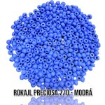 Rokajl PRECIOSA (7/0) - modrá